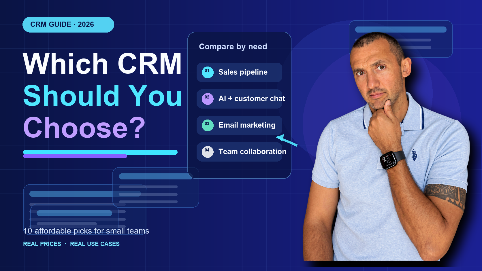 The Best 10 Affordable CRMs for Small Business: How to Choose the Right One