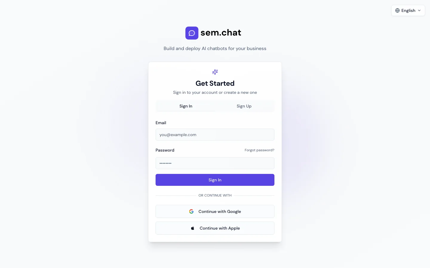 Echter CRM Software Pro Demo-Arbeitsbereich-Screenshot für Anmeldung und Onboarding